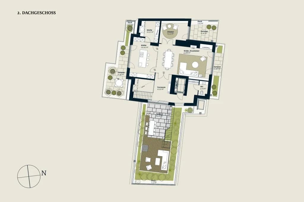 9-Zimmer-Wohnung kaufen in Wien – 349,52 m² – Bild 3 von 23