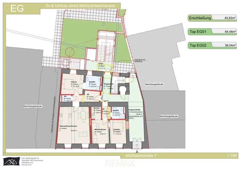 Gewerbeimmobilie kaufen in Leoben – 622 m², € 340.000 – Bild 3 von 7