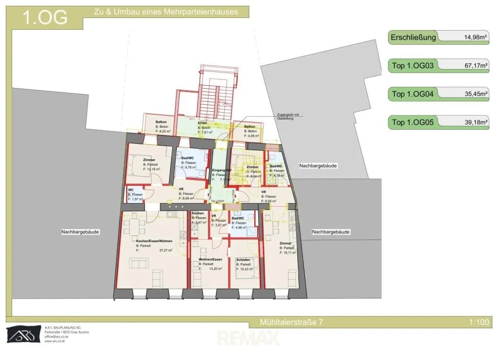Gewerbeimmobilie kaufen in Leoben – 622 m², € 340.000 – Bild 4 von 7