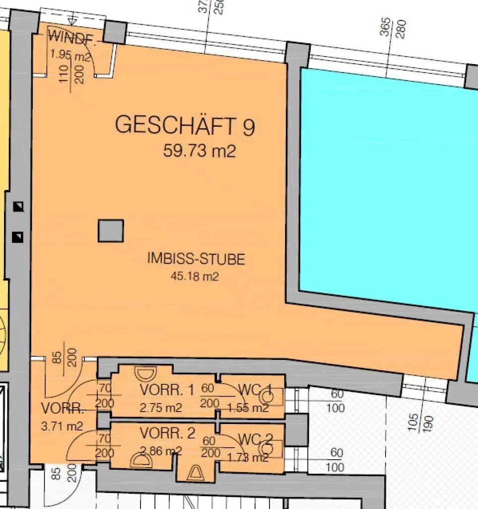 Gewerbeimmobilie mieten in Bruck-Mürzzuschlag – 60 m², € 1.164 – Bild 12 von 12