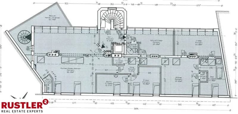 5-Zimmer-Wohnung mieten in Wien – 216 m², € 3.950 – Bild 33 von 34