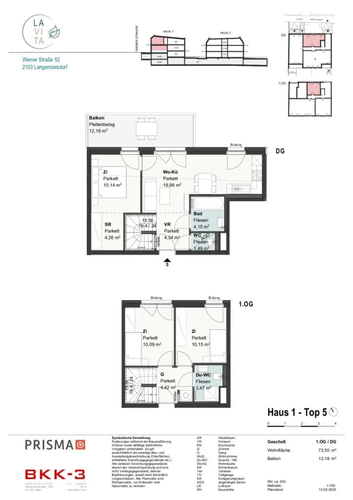 4-Zimmer-Wohnung kaufen in Korneuburg – 72,5 m², € 448.663 – Bild 10 von 13