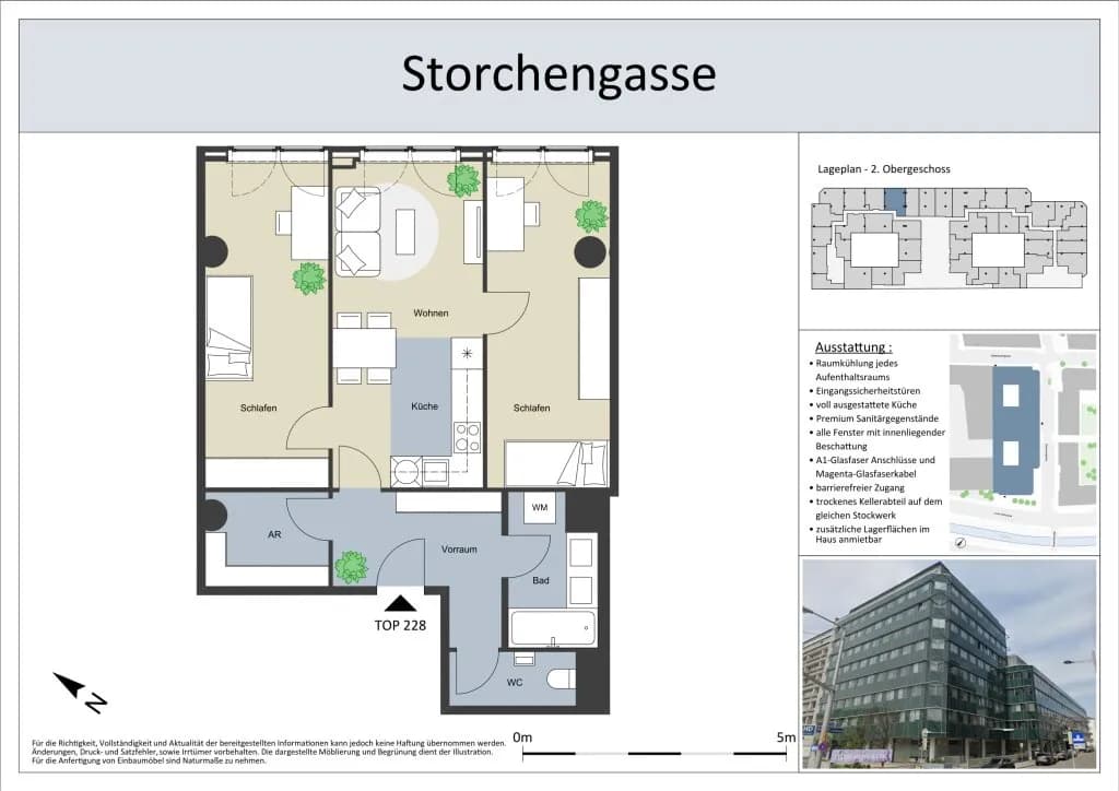 3-Zimmer-Wohnung mieten in Wien – 65 m², € 1.299 – Bild 14 von 14