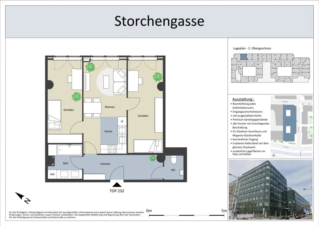 3-Zimmer-Wohnung mieten in Wien – 61 m², € 1.299 – Bild 13 von 13