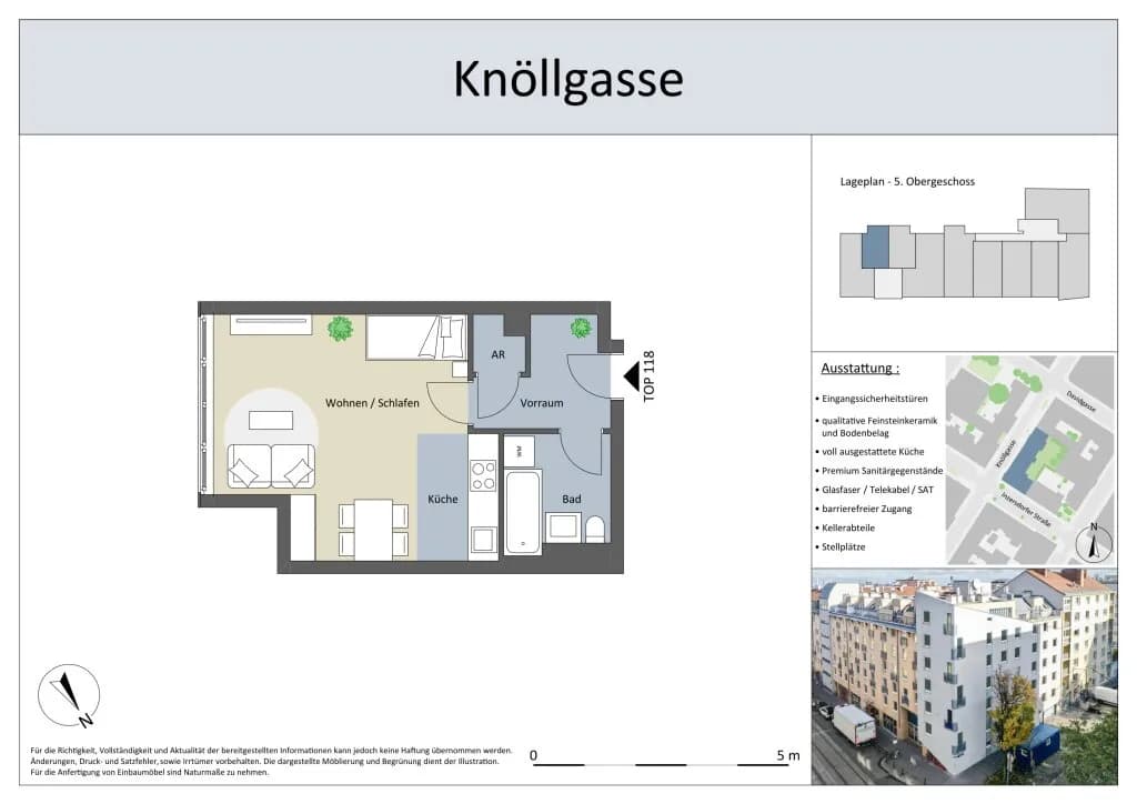 1-Zimmer-Wohnung mieten in Wien – 33,69 m², € 729 – Bild 16 von 16