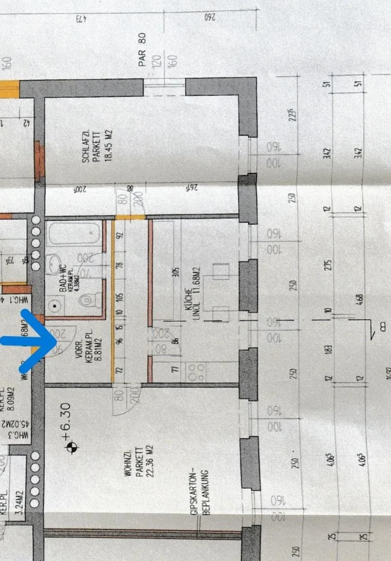 2-Zimmer-Wohnung mieten in Linz – 65 m², € 917 – Bild 11 von 11