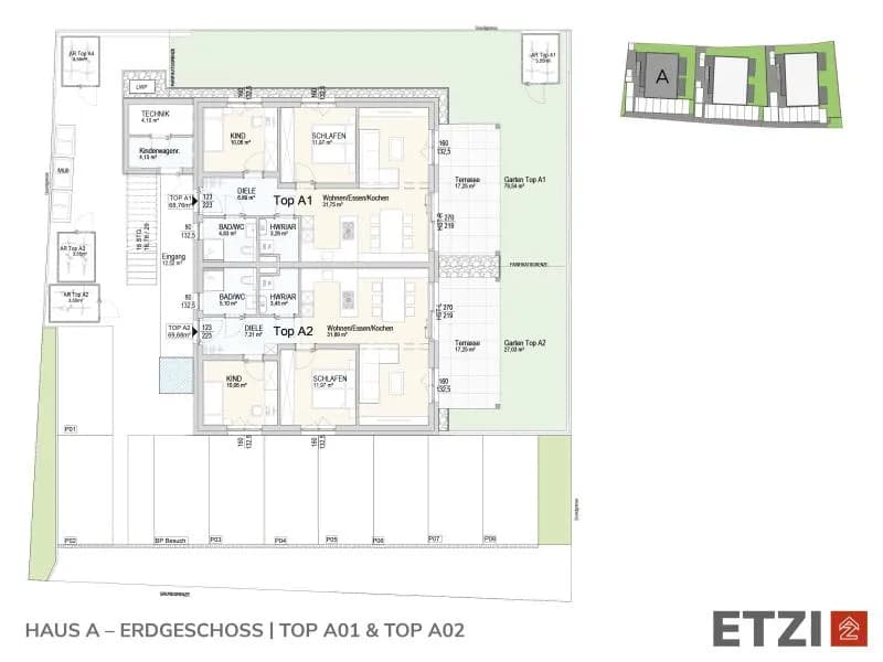 3-Zimmer-Wohnung kaufen in Gmunden – 68,76 m², € 310.900 – Bild 12 von 15