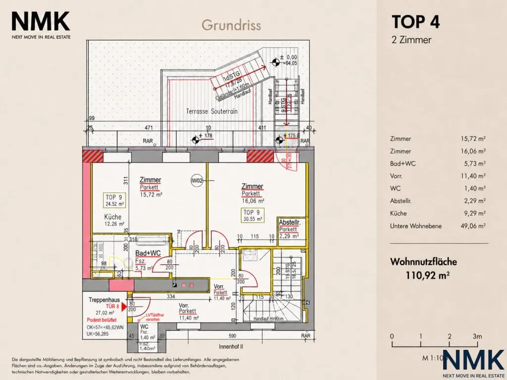 Wohnung kaufen in Wien – 110,92 m², € 425.000 – Bild 15 von 15