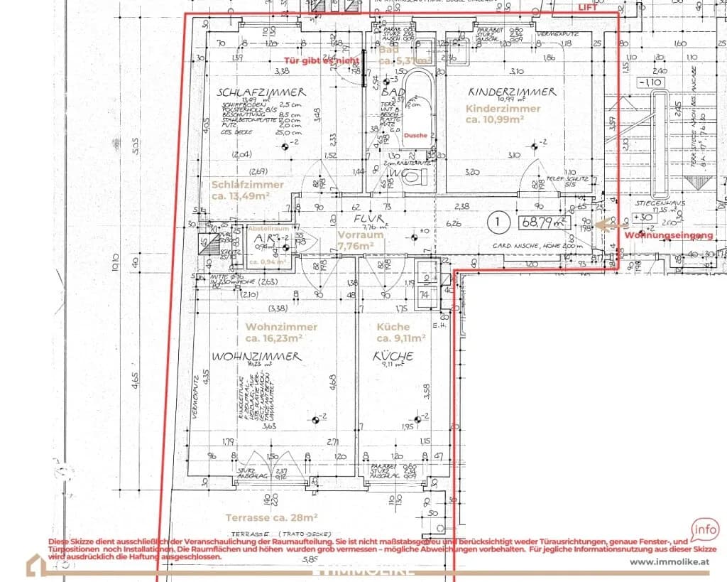 3-Zimmer-Wohnung kaufen in Vöcklabruck – 63,89 m², € 186.000 – Bild 13 von 13