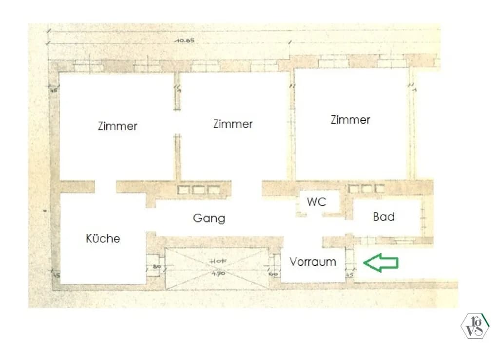 3-Zimmer-Wohnung mieten in Wien – 114,77 m², € 1.887 – Bild 11 von 11