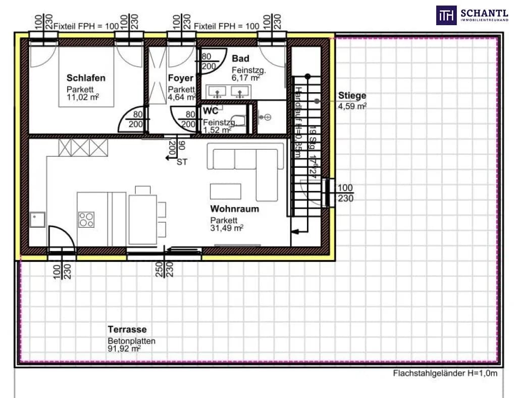 4-Zimmer-Wohnung kaufen in Weiz – 95,21 m², € 479.000 – Bild 8 von 63