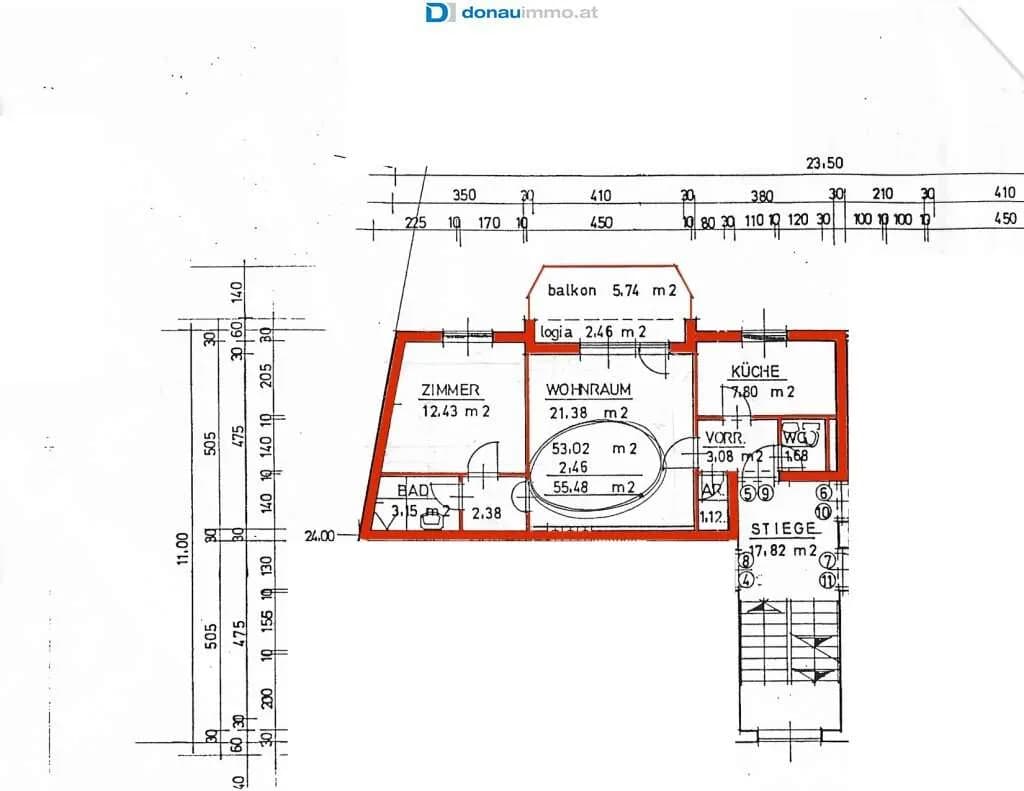 2-Zimmer-Wohnung kaufen in Graz – 55,48 m², € 248.000 – Bild 19 von 20