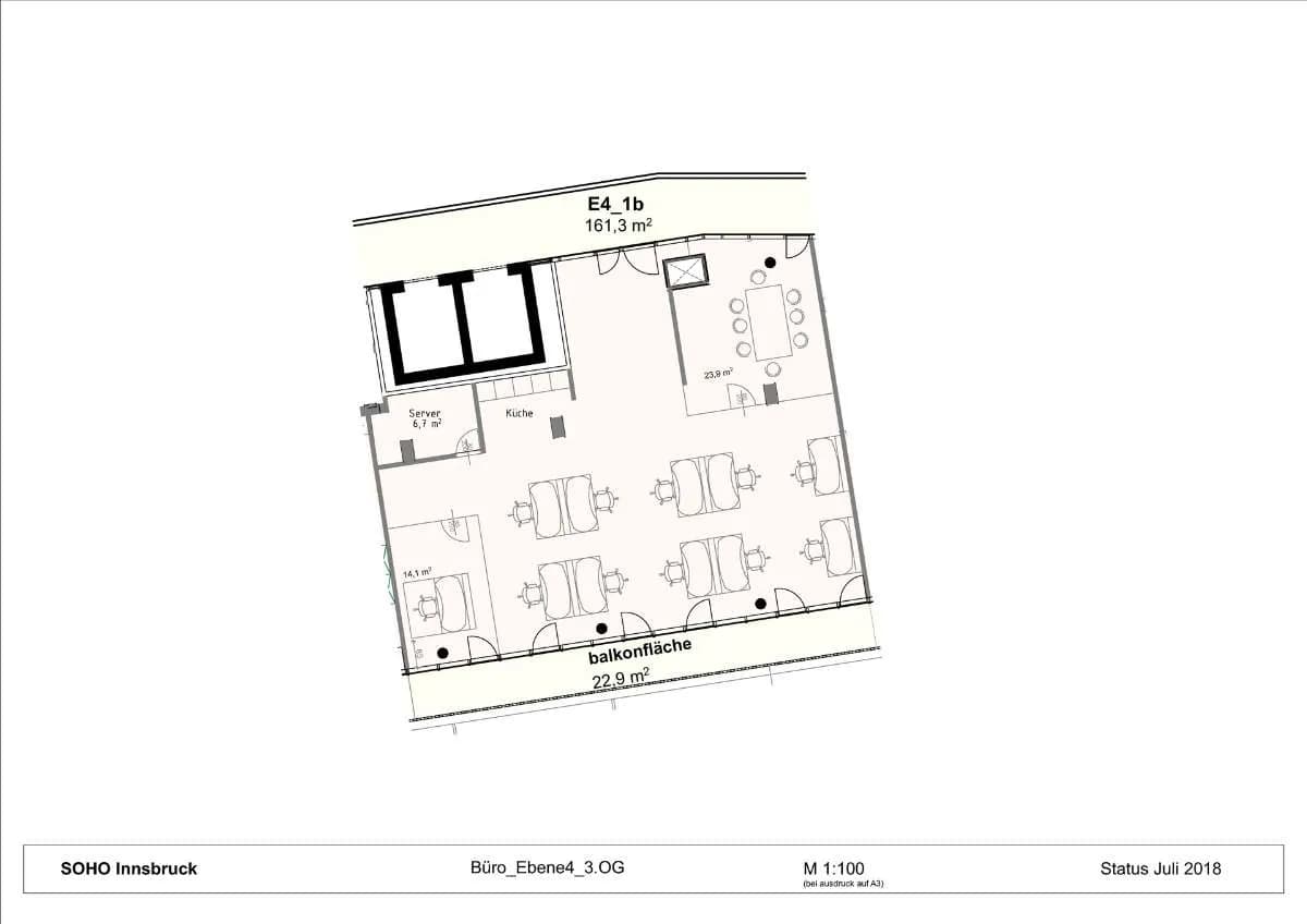 Gewerbeimmobilie mieten in Innsbruck – 161 m², € 2.956 – Bild 2 von 6