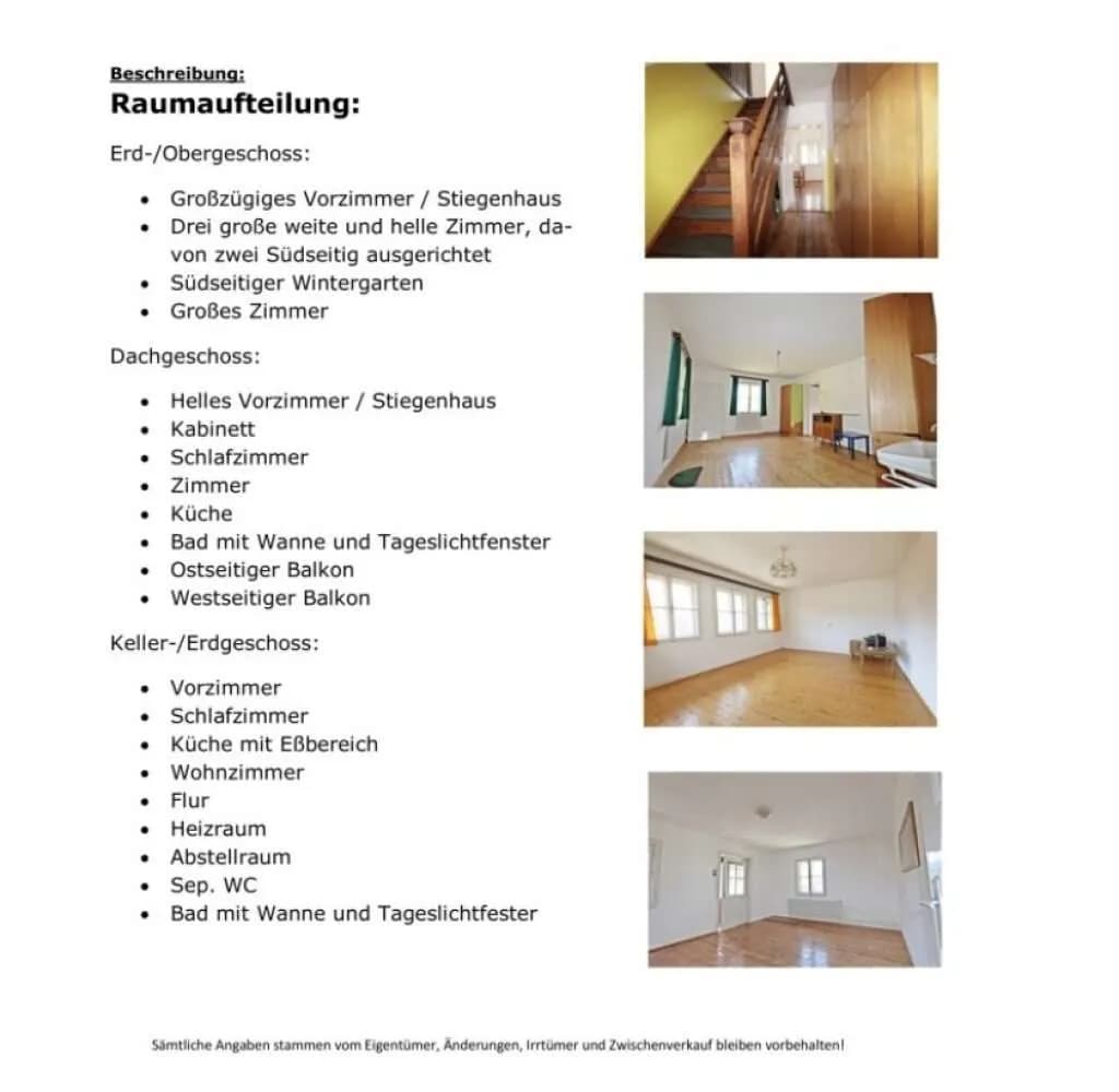7-Zimmer-Haus kaufen in Villach – 200 m², € 190.000 – Bild 17 von 21