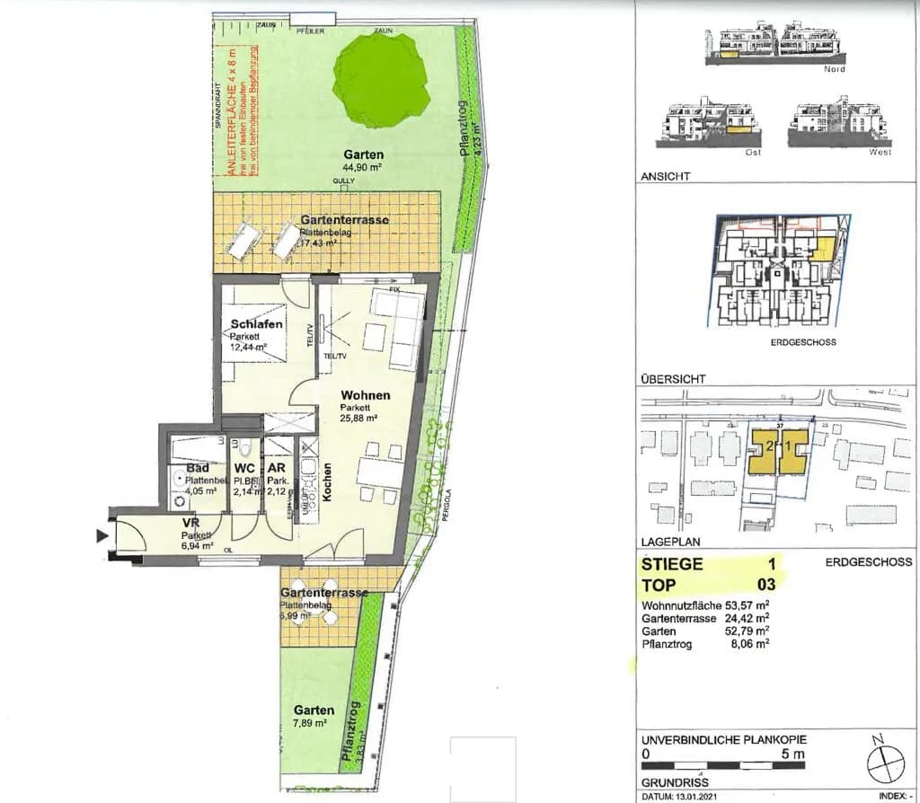 2-Zimmer-Wohnung kaufen in Wien – 53,57 m², € 482.000 – Bild 20 von 20