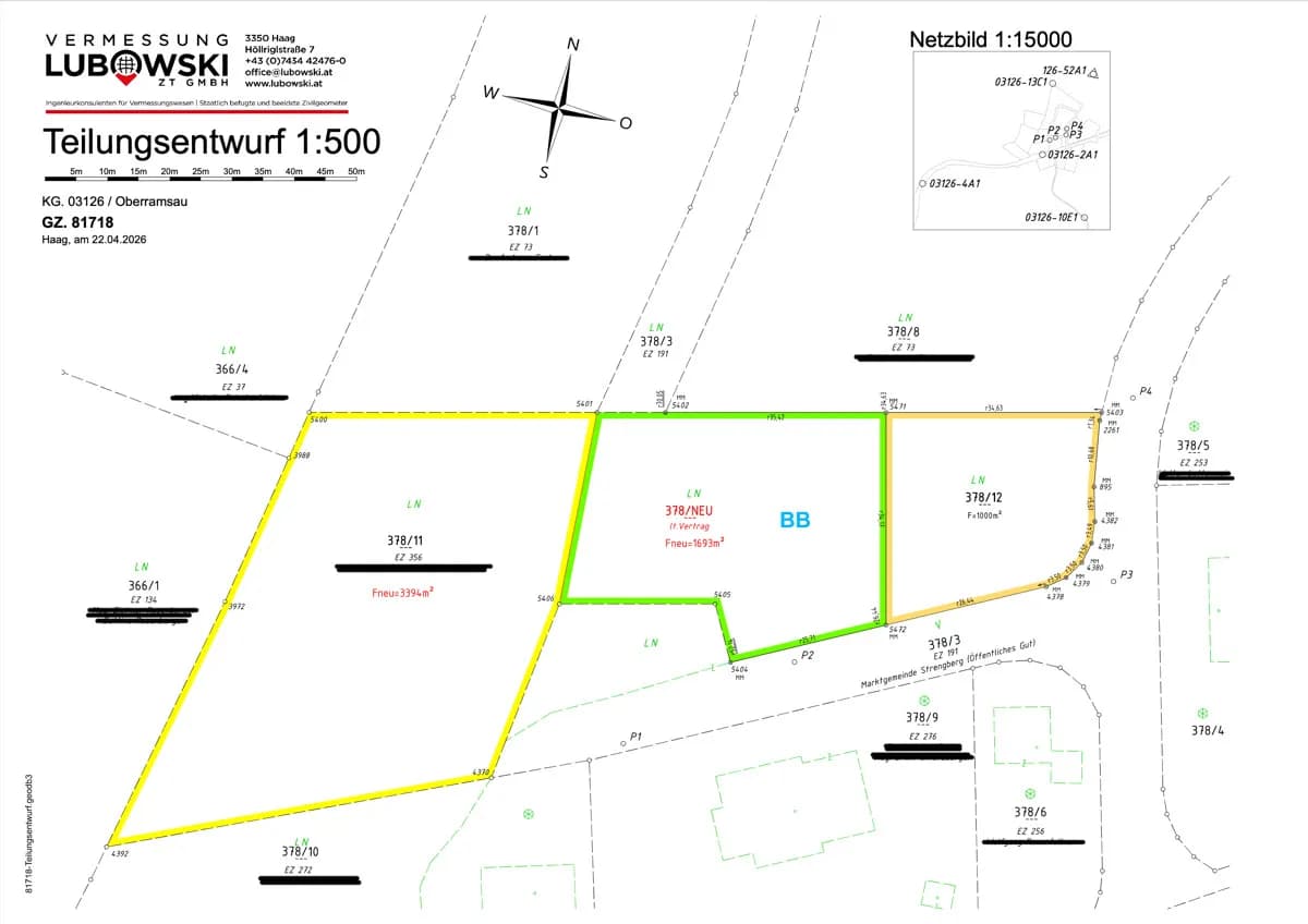 Immobilie kaufen in Amstetten – 1 693 m², € 118.510 – Bild 4 von 4