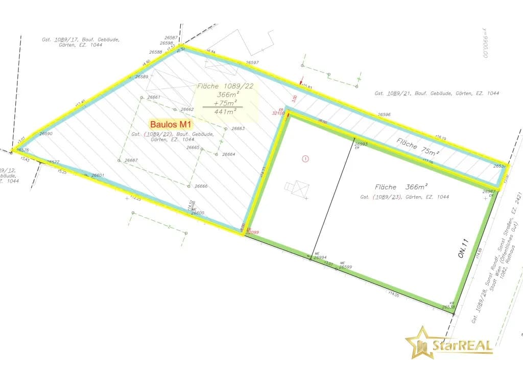 Grundstück kaufen in Wien – 441 m², € 365.000 – Bild 17 von 17