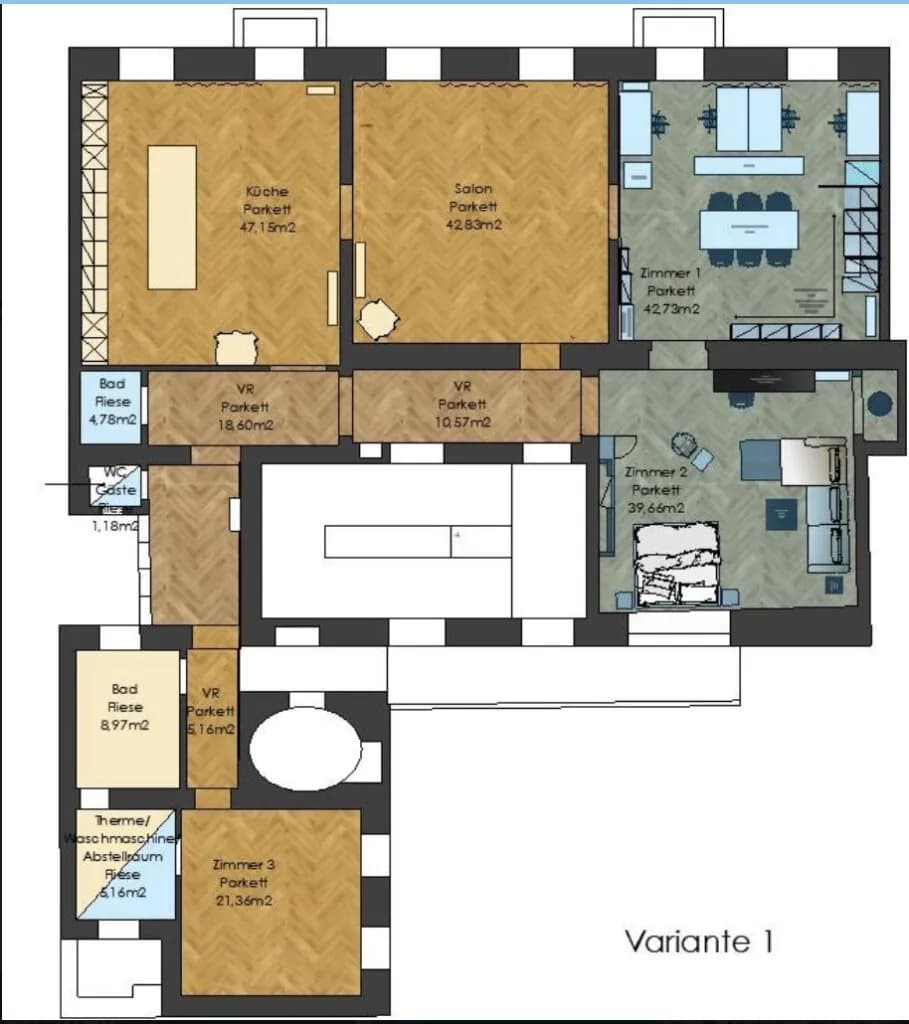 5-Zimmer-Gewerbeimmobilie mieten in Wien – 249,22 m², € 7.265 – Bild 13 von 15