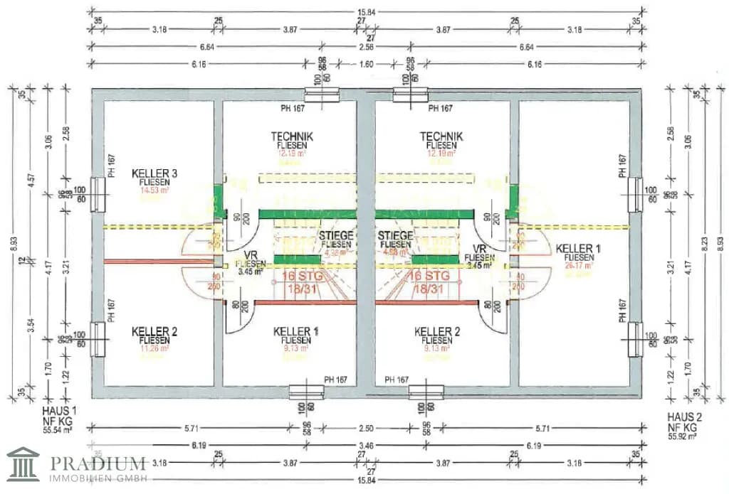 8-Zimmer-Haus kaufen in Baden – 294,33 m², € 797.000 – Bild 14 von 17