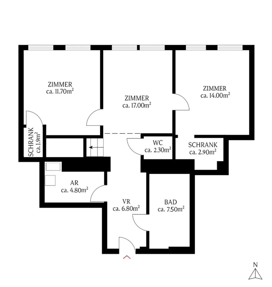4-Zimmer-Wohnung kaufen in Wien – 127 m², € 1.075.000 – Bild 11 von 12