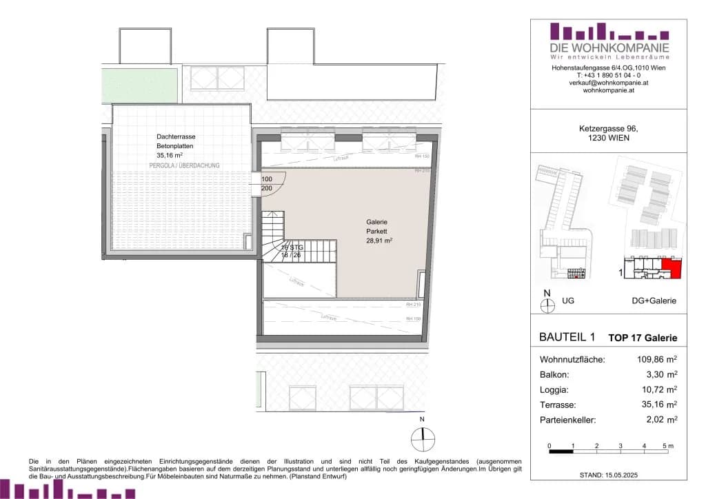 4-Zimmer-Wohnung kaufen in Wien – 107 m², € 699.000 – Bild 9 von 9