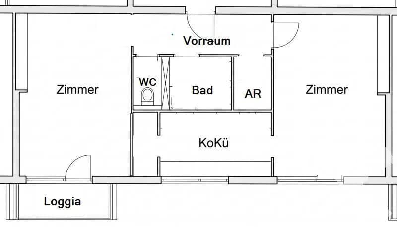 2-Zimmer-Wohnung kaufen in Graz – 61,4 m², € 165.000 – Bild 17 von 17