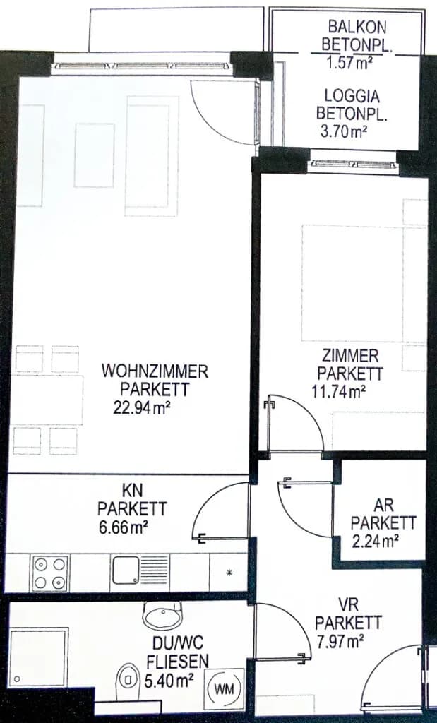 Immobilie kaufen in Wien – 57 m², € 270.000 – Bild 9 von 9