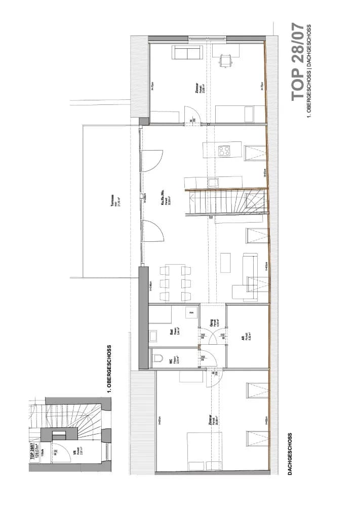 3-Zimmer-Wohnung mieten in Graz – 128,07 m², € 1.860 – Bild 2 von 8