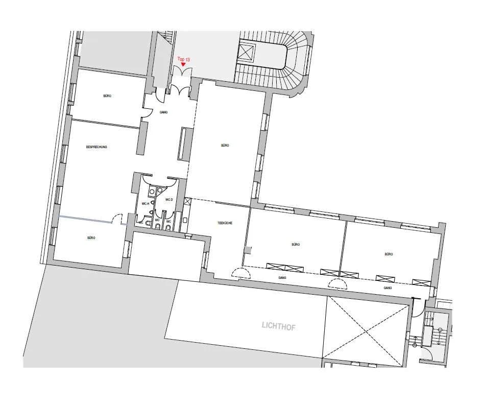 Gewerbeimmobilie mieten in Wien – 333 m², € 6.089 – Bild 4 von 4