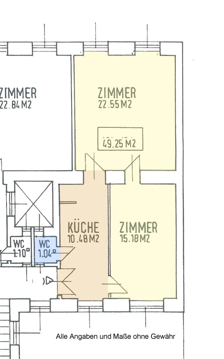 2-Zimmer-Wohnung kaufen in Wien – 49,25 m², € 299.000 – Bild 8 von 8