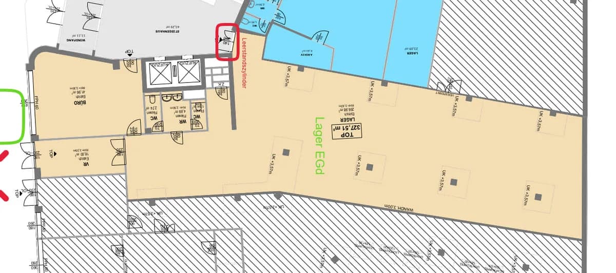 Gewerbeimmobilie mieten in Wien – 328 m², € 3.733 – Bild 8 von 9