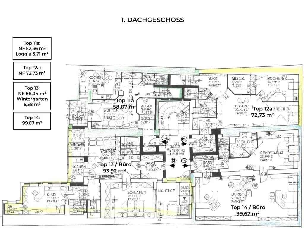3-Zimmer-Wohnung kaufen in Klagenfurt – 93,92 m², € 199.000 – Bild 7 von 7