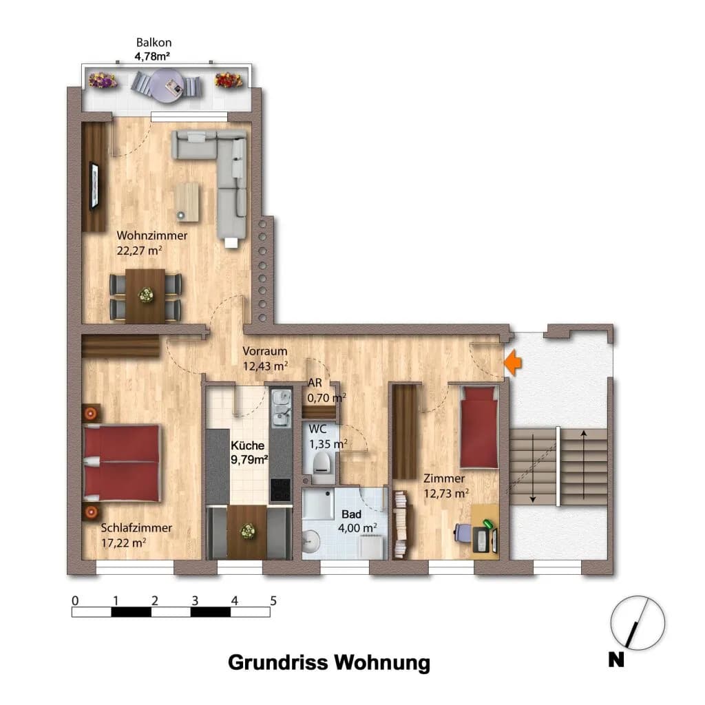 Wohnung kaufen in Linz Land – 85 m², € 278.000 – Bild 8 von 55
