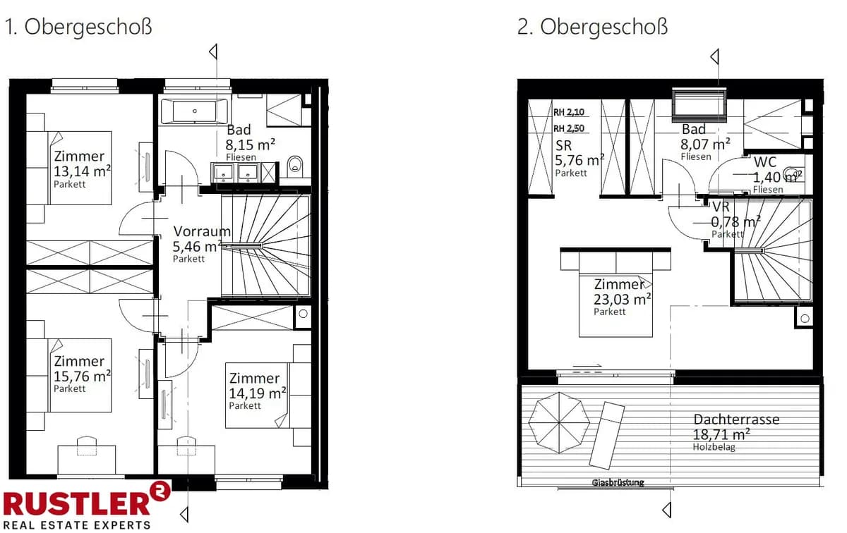 5-Zimmer-Haus kaufen in Wien – 159,45 m², € 599.000 – Bild 20 von 21