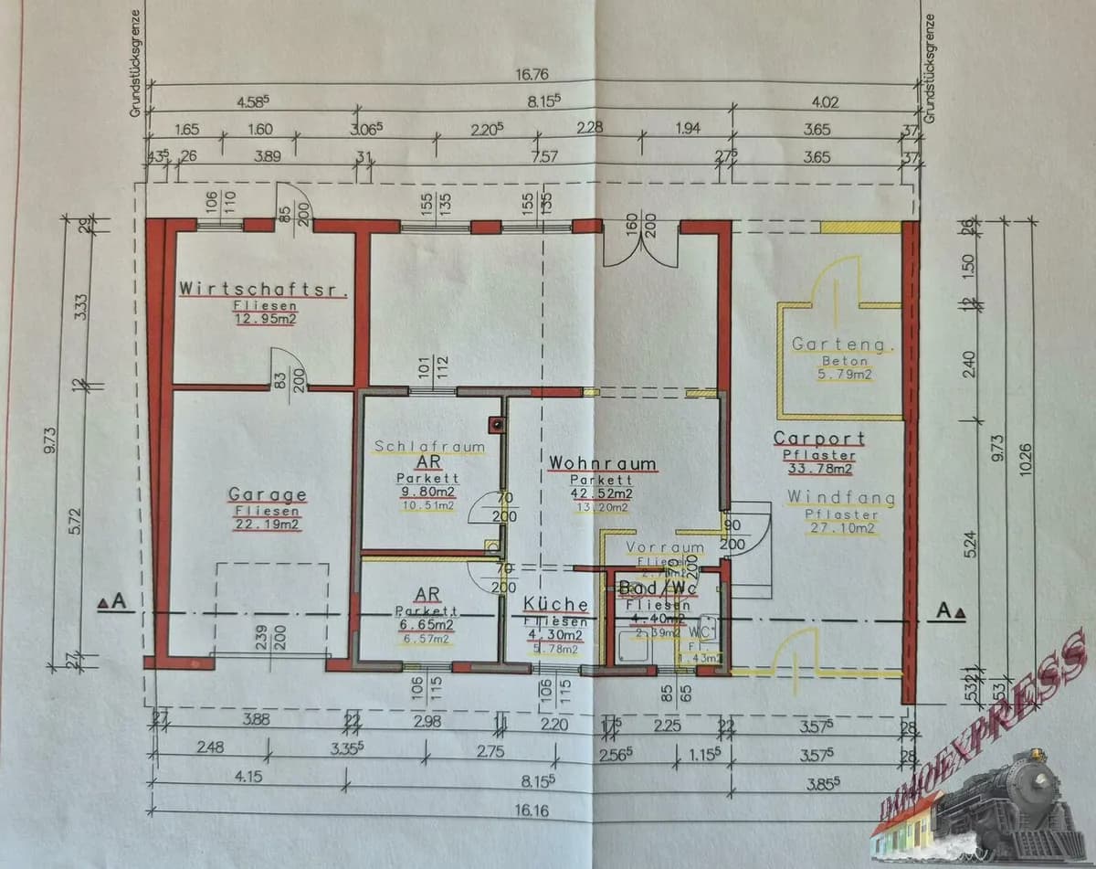 3-Zimmer-Haus kaufen in Gänserndorf – 67,67 m², € 109.000 – Bild 27 von 42