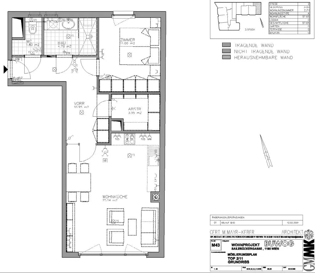 2-Zimmer-Wohnung kaufen in Wien – 57,65 m², € 299.900 – Bild 25 von 25