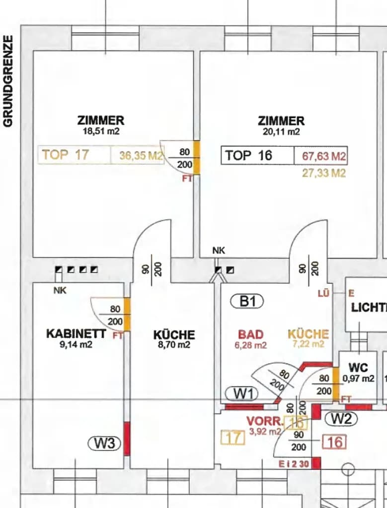 3-Zimmer-Wohnung kaufen in Wien – 68,02 m², € 268.900 – Bild 24 von 25