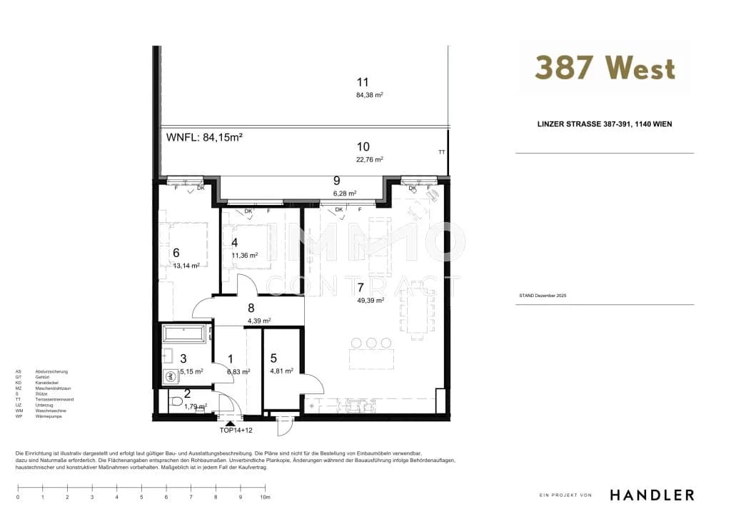 3-Zimmer-Wohnung kaufen in Wien – 84,15 m², € 761.700 – Bild 11 von 11