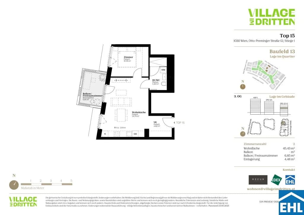 Immobilie kaufen in Wien – 45,43 m², € 328.000 – Bild 9 von 9