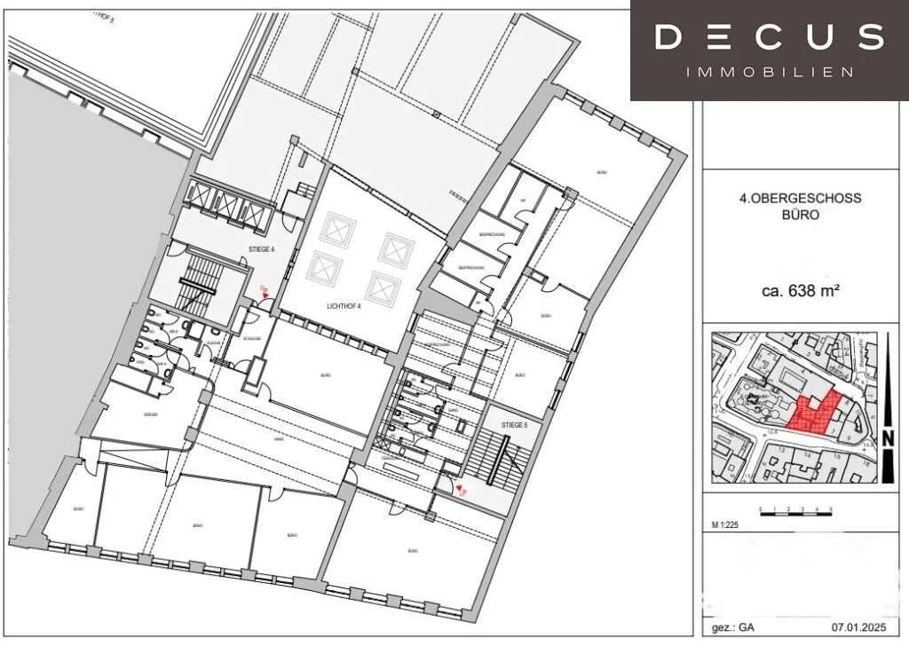 Gewerbeimmobilie mieten in Wien – 638 m², € 24 – Bild 1 von 3