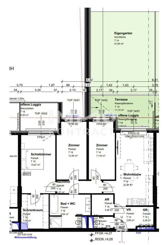 4-Zimmer-Wohnung kaufen in Wien – 95,26 m², € 731.400 – Bild 12 von 13