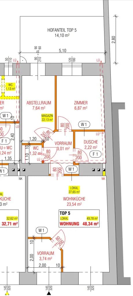 3-Zimmer-Wohnung kaufen in Wien – 48,31 m², € 198.900 – Bild 10 von 10
