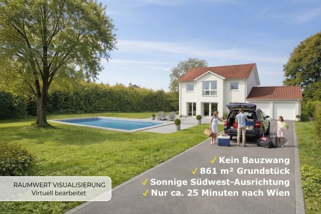 Grundstück kaufen in Korneuburg – 861 m², € 149.000