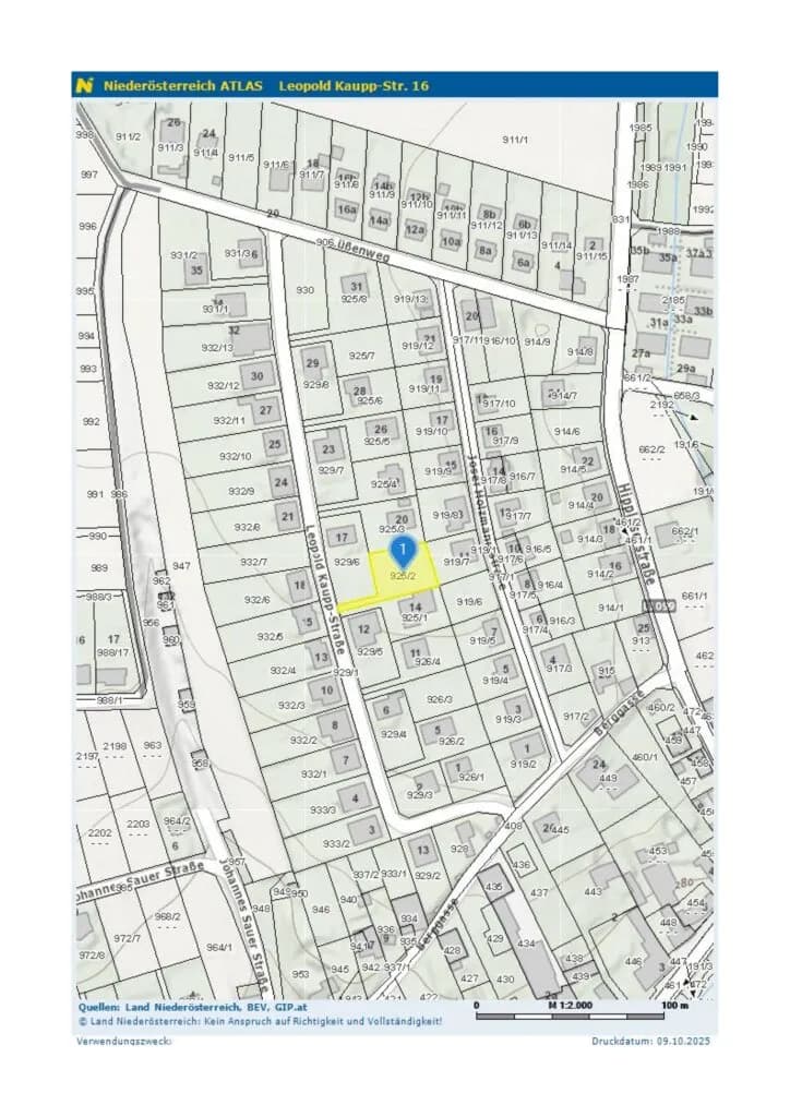 Grundstück kaufen in Korneuburg – 861 m², € 149.000 – Bild 5 von 5