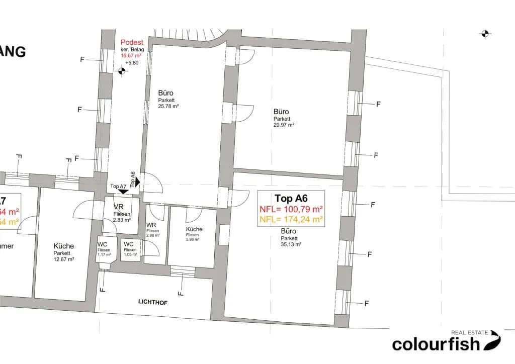 Gewerbeimmobilie mieten in Wien – 101 m², € 1.283 – Bild 11 von 11