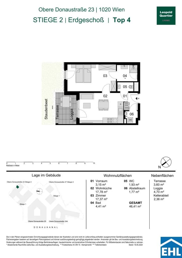 Immobilie kaufen in Wien – 46,41 m², € 410.000 – Bild 31 von 31