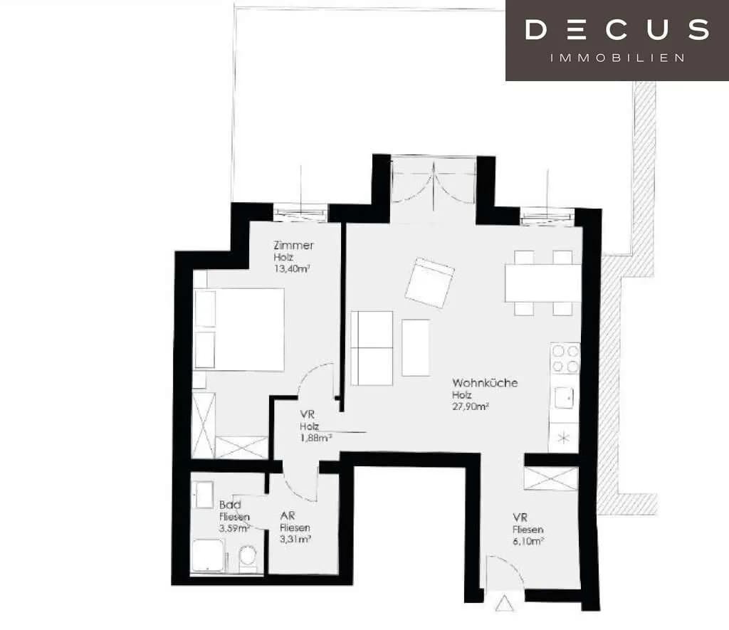 2-Zimmer-Wohnung kaufen in Wien – 56,17 m², € 285.000 – Bild 12 von 12