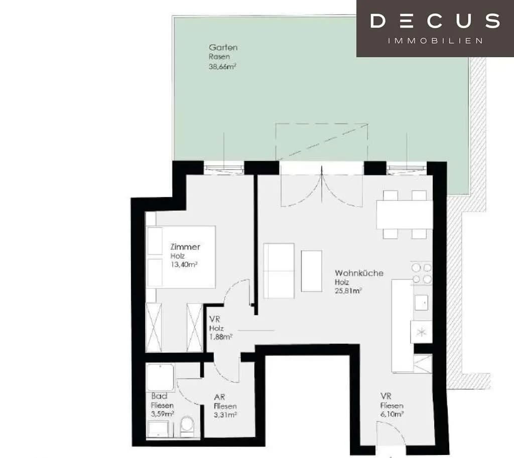2-Zimmer-Wohnung kaufen in Wien – 54,09 m², € 299.900 – Bild 10 von 10