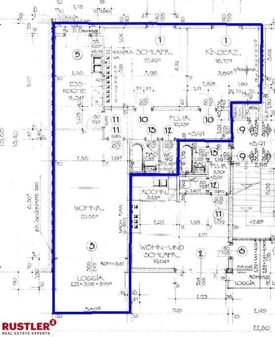 3-Zimmer-Wohnung mieten in Graz – 90,83 m², € 1.179 – Bild 13 von 14