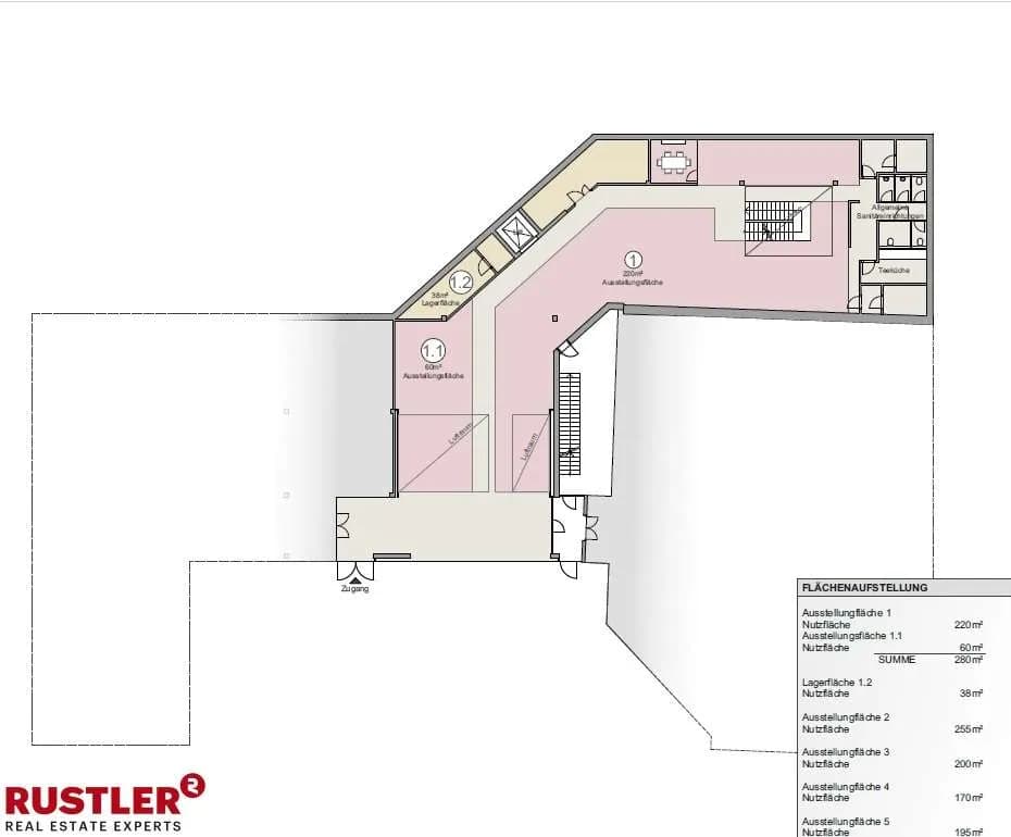 Gewerbeimmobilie mieten in Wien – 323 m², € 4.490 – Bild 2 von 34